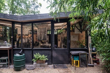 Project voor glas-in-lood kunstenares Pia Burrick